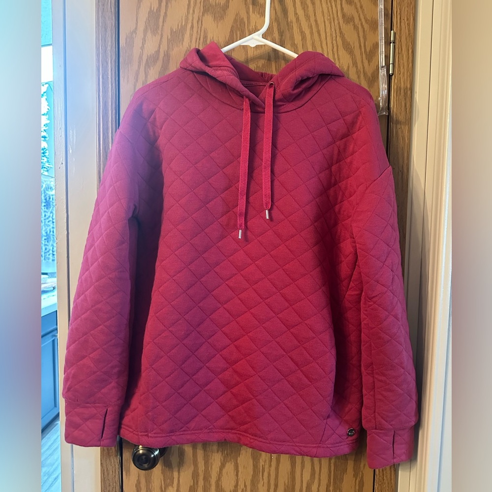 Jones New York Sport Quilted Hoodie